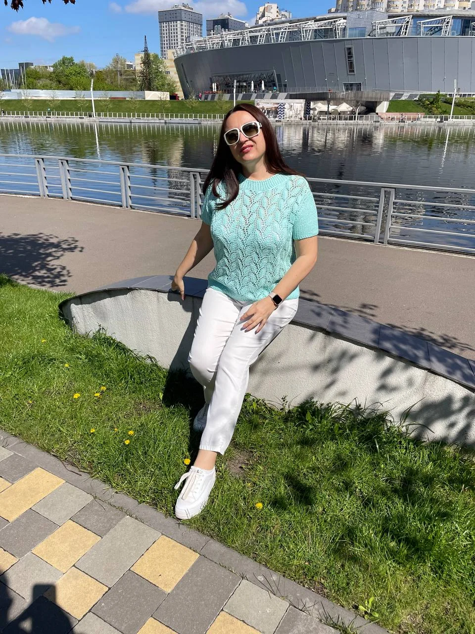 Схема вязания Ажурного топа(спицами)/цифровая загрузка/скачать в формате pdf. Язык: Русский Украинский. product image (9)