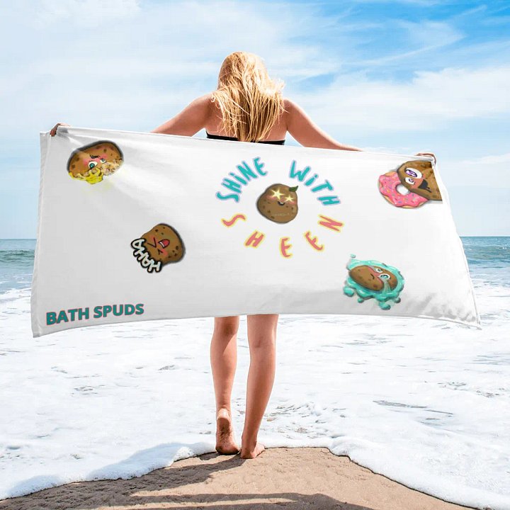 Bath Spuds Sublimated Towel product image (1)