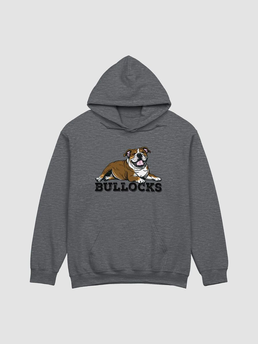 Bullocks Hooded Sweatshirt of an English Bulldog(Tricolor) | Funny Hoodie for Bulldog Owners product image (4)