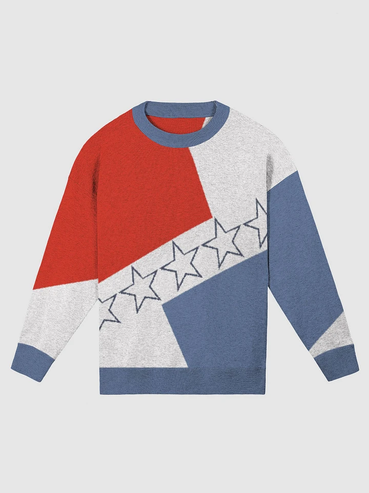 Assymetrical Color Block Sweater product image (1)