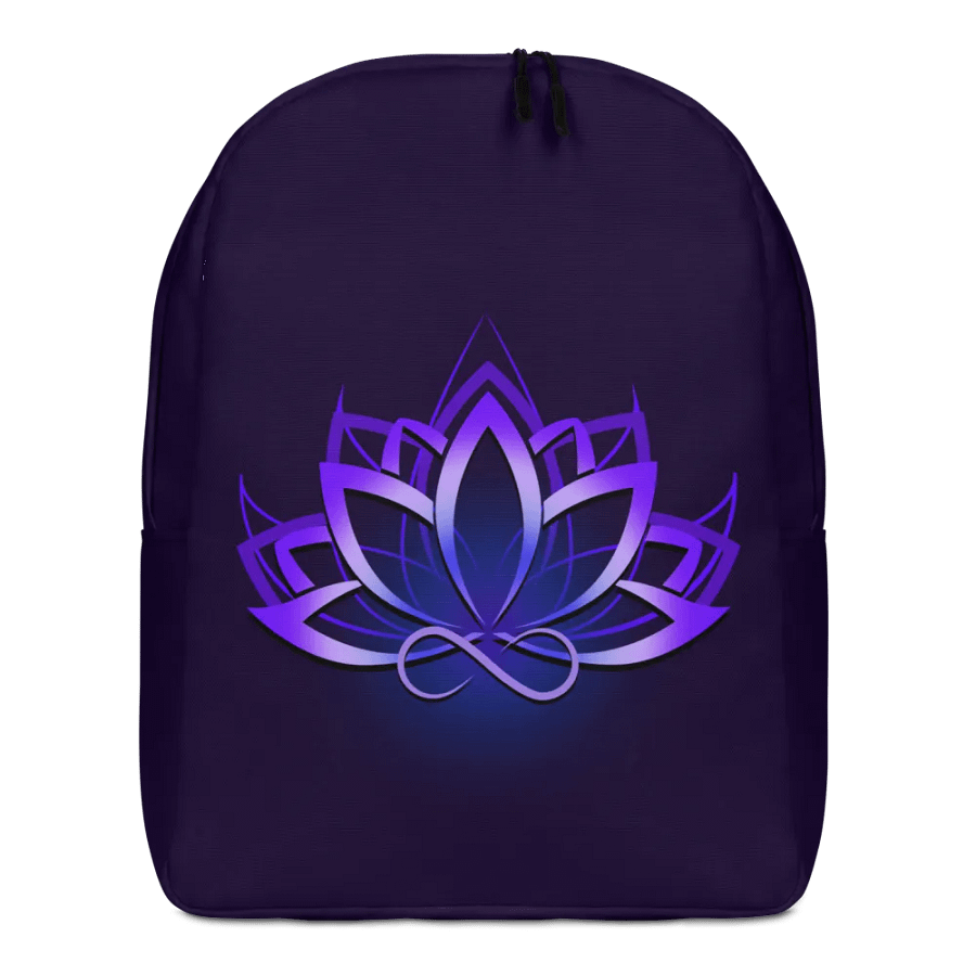 Flexxfinity Lotus Minimalist Backpack Dark product image (2)