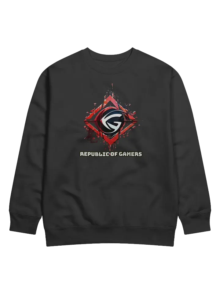 Dynamic G Logo Republic of Gamers Sweatshirt, Cozy Gaming Pullover, Perfect Gift for Gamers product image (2)