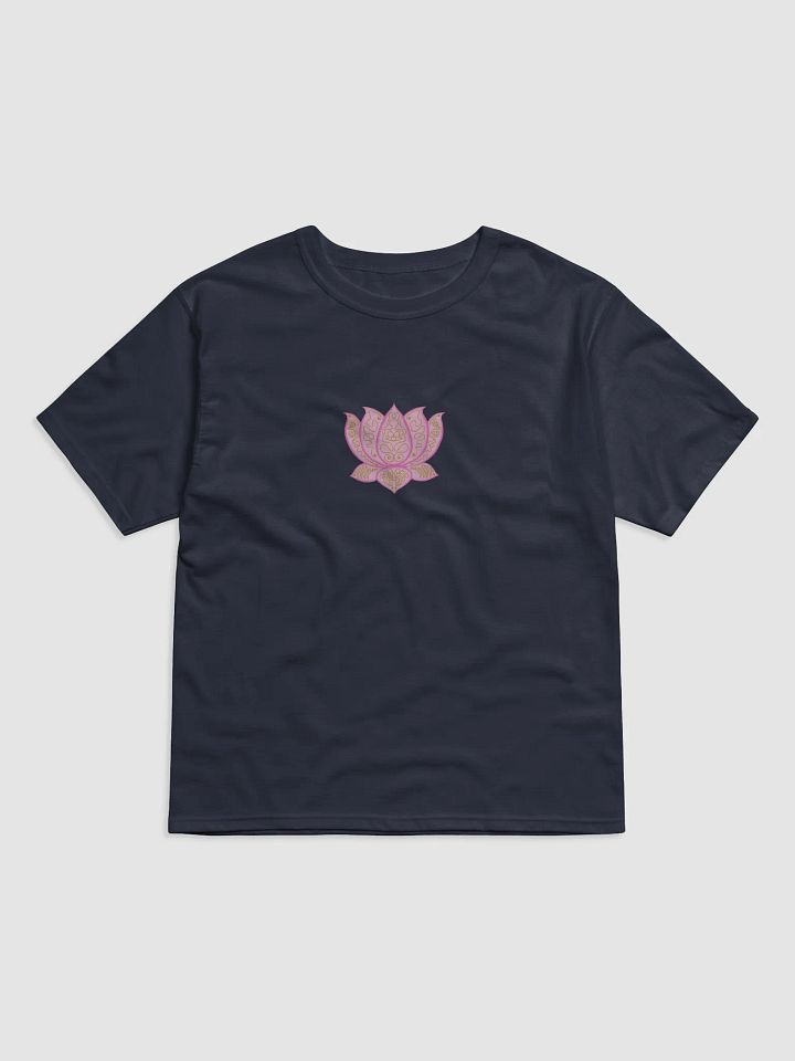 Golden Lotus Relaxed-Fit T-Shirt product image (1)