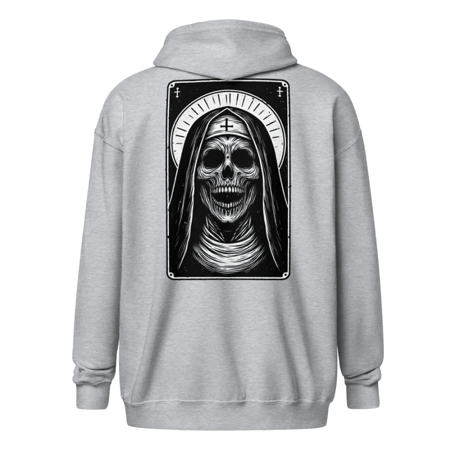 Elder Emo Nun Zip Hoodie (Unisex) product image (2)