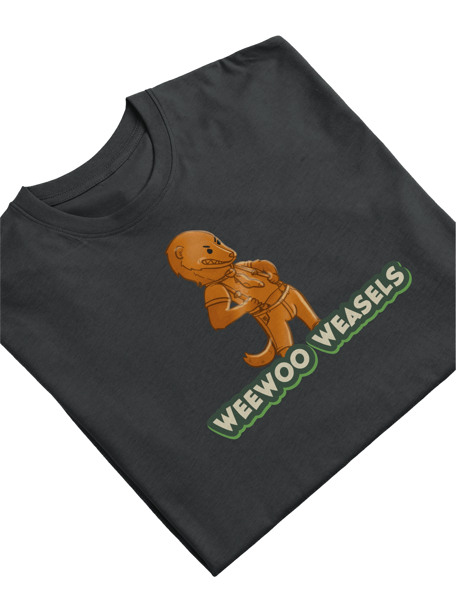 Weewoo Weasels Bronze tshirt product image (11)