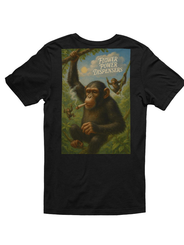 Monkey Play Flower Power SG Logo Soft Tee product image (2)