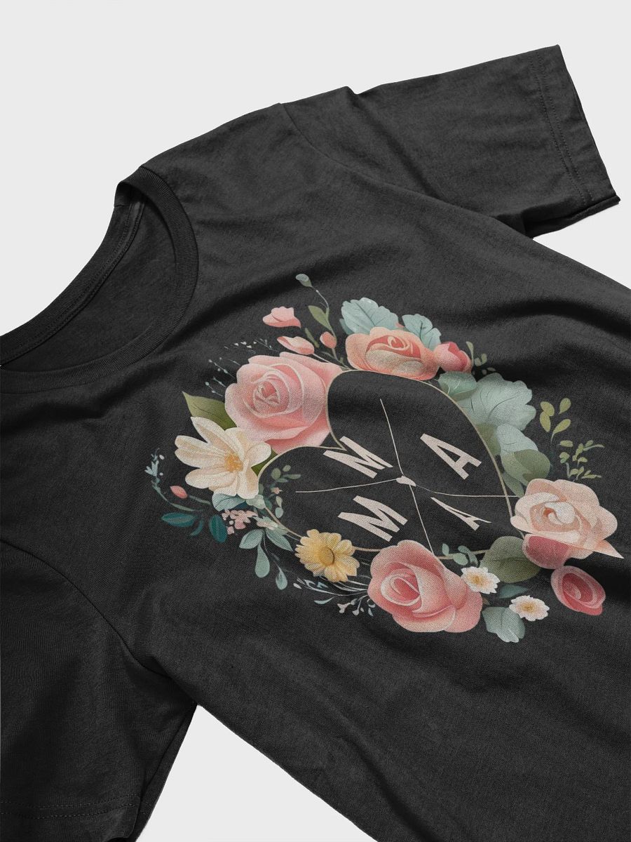 Mothers Day Floral Wreath Mama T-Shirt product image (3)