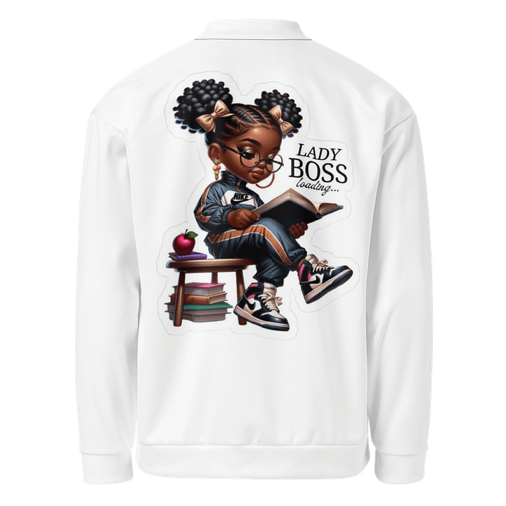 Lady Boss All-Over Print Bomber Jacket product image (1)