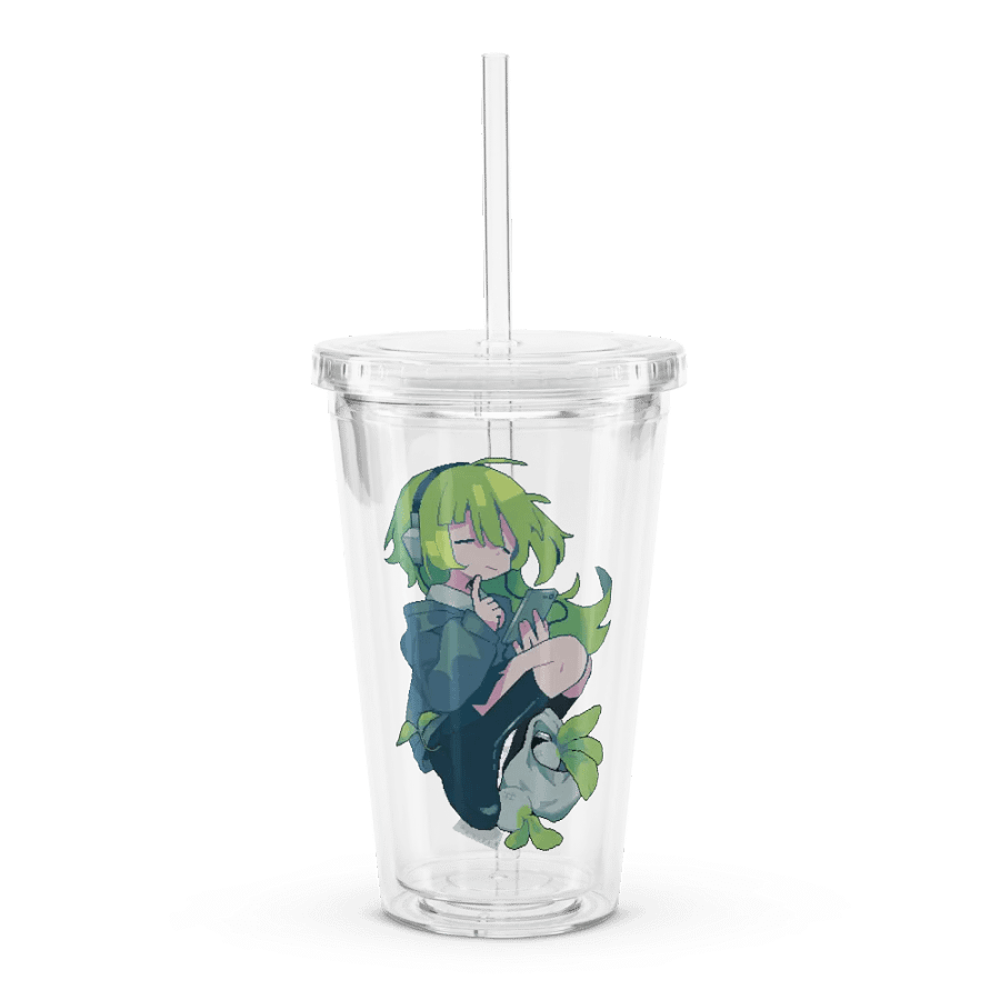 double wall clear tumbler (16 oz) product image (1)