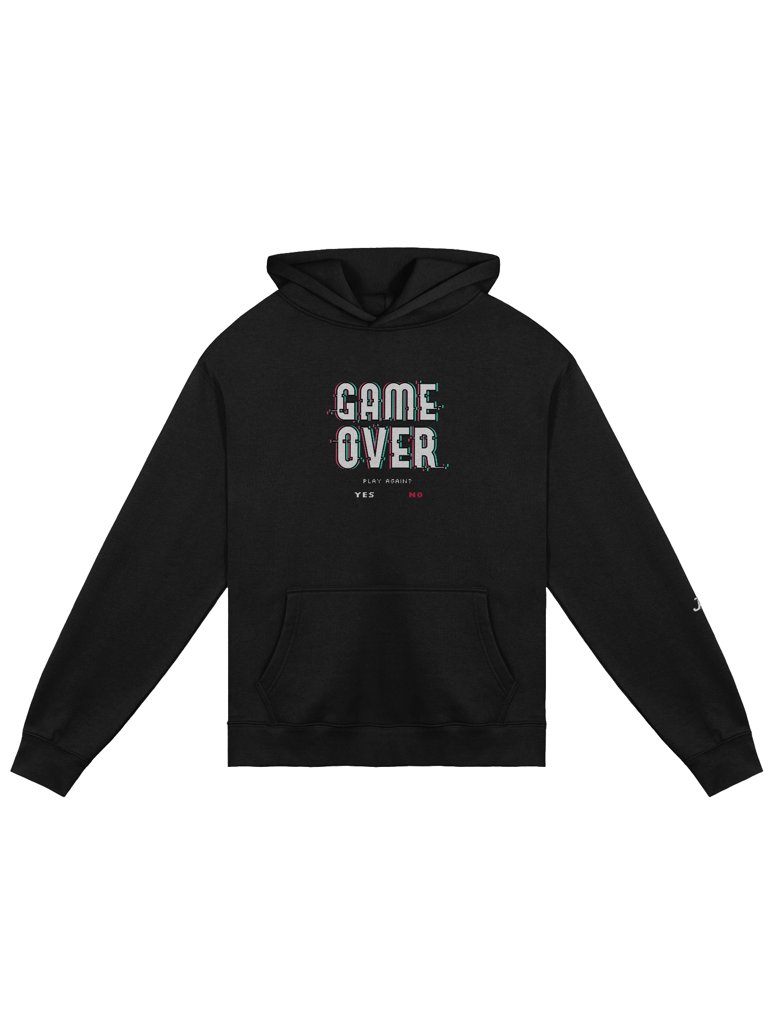 Hoodie Game Over – Glitch Edition product image (2)