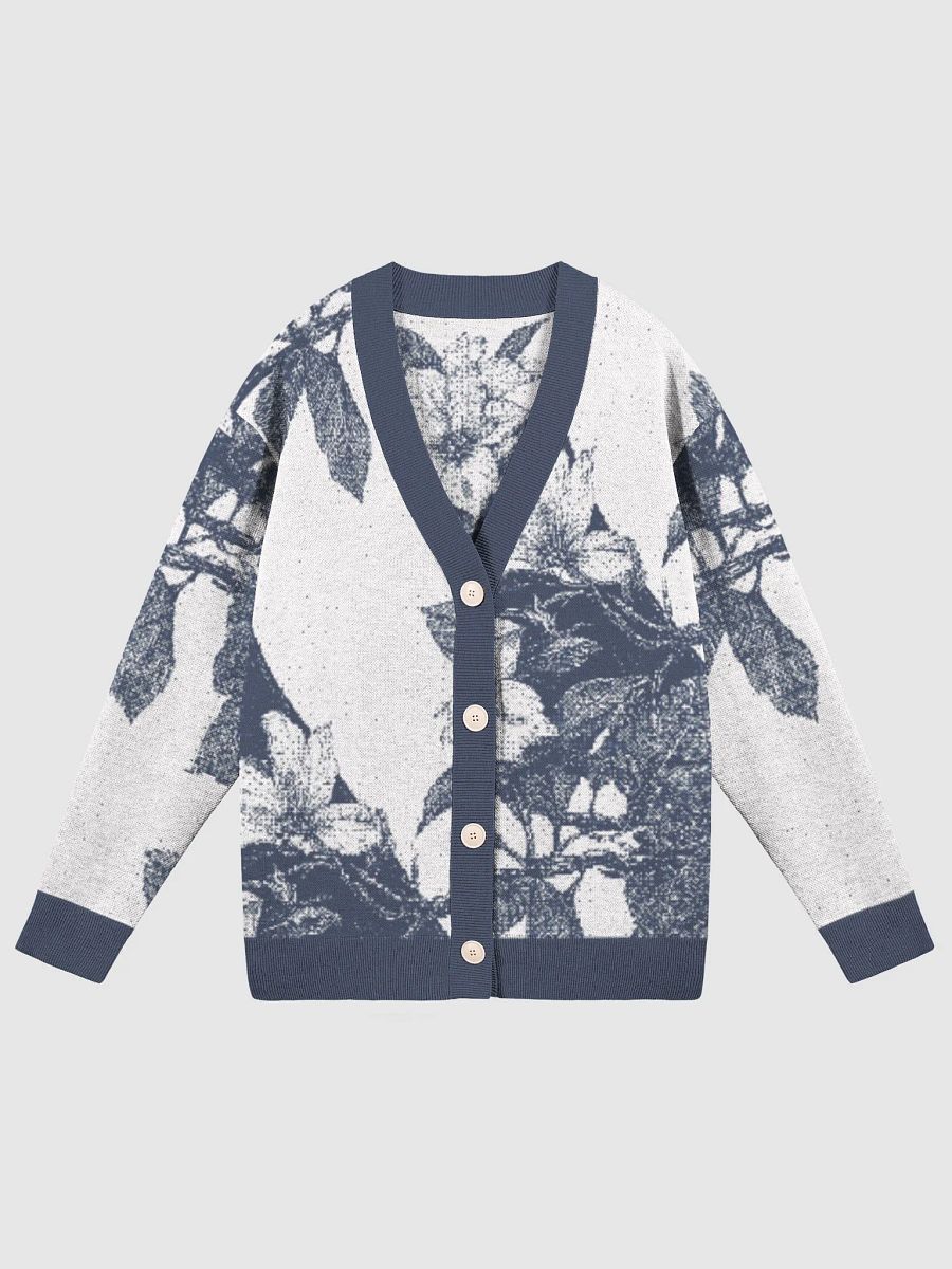 Vintage-Inspired Floral Fusion II Knitted Cardigan product image (3)