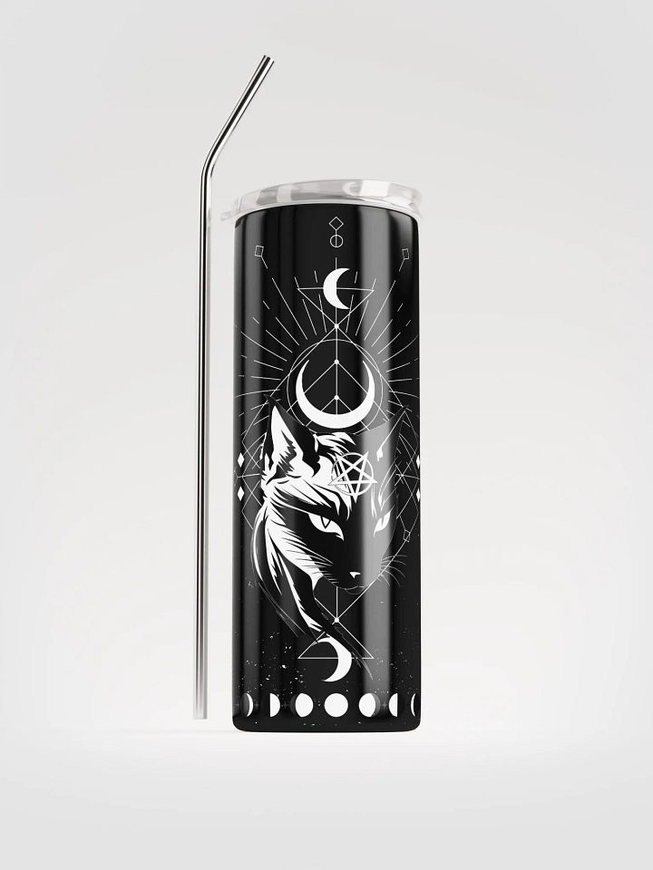 Mystical Cat Stainless Steel Tumbler product image (1)