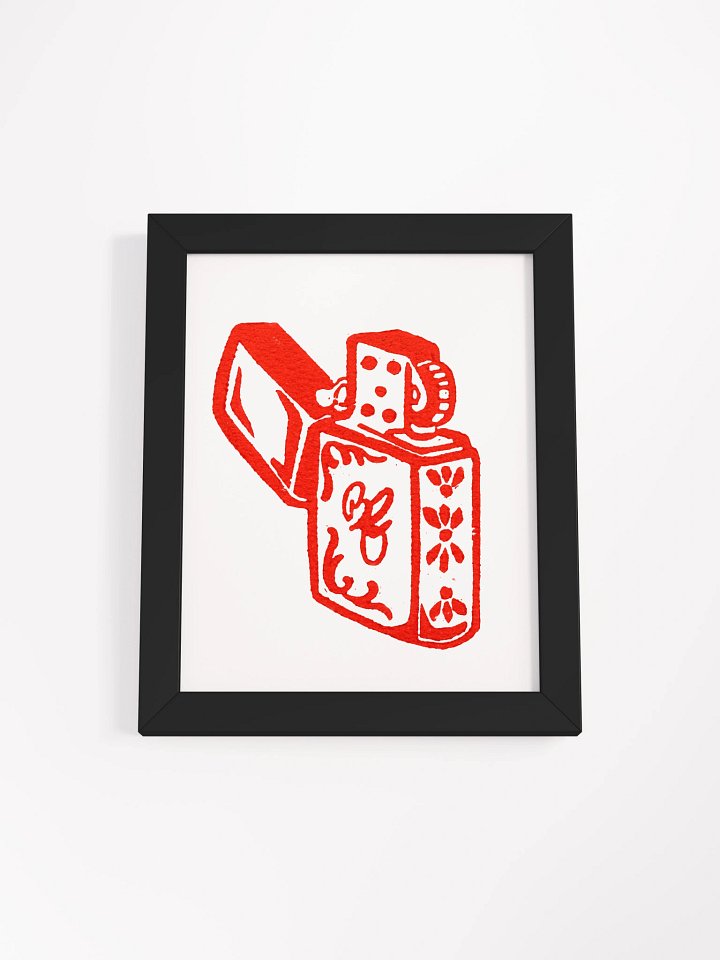 Lighter Framed Matte Print product image (1)