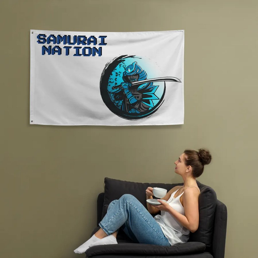 Samurai Nation Flag product image (12)