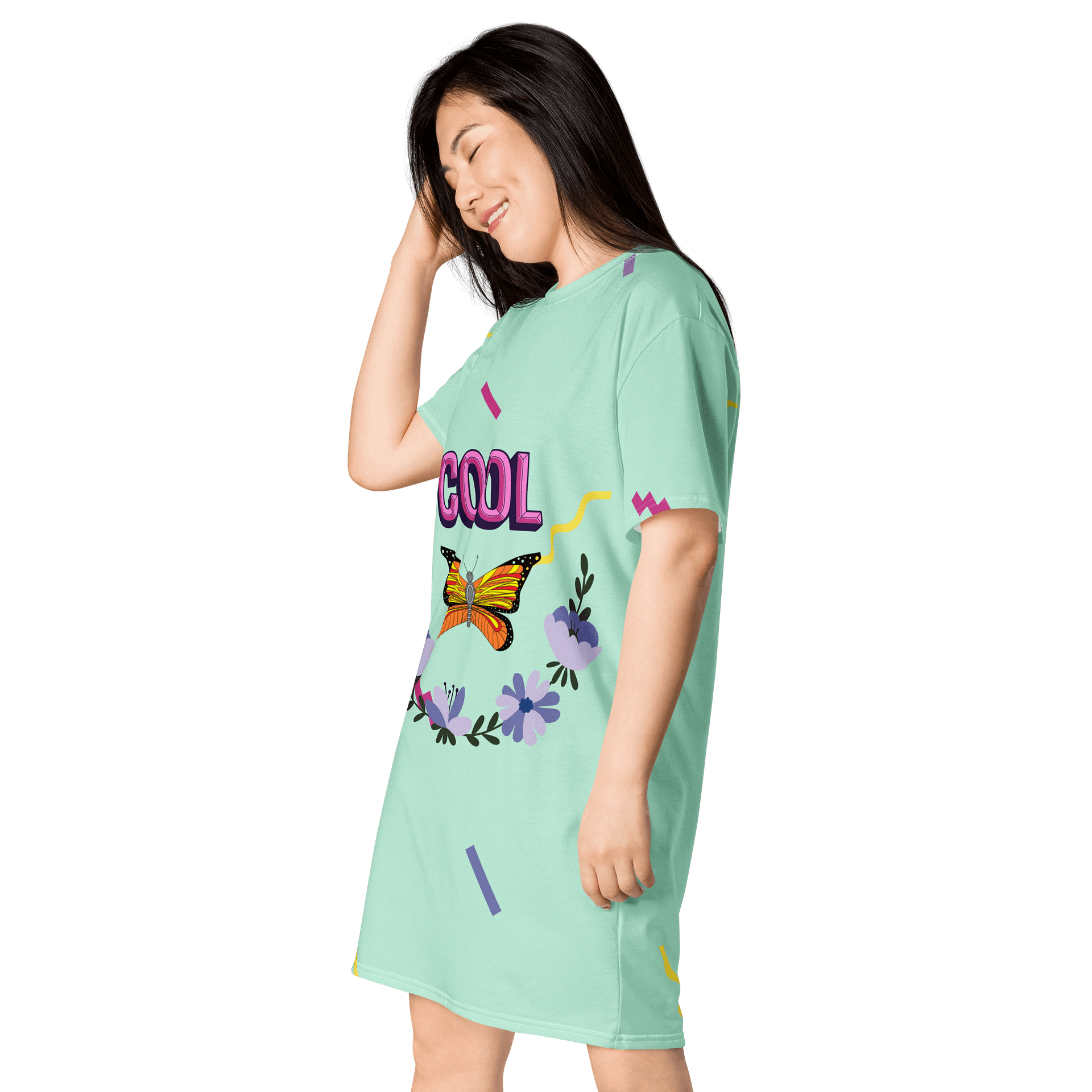 Butterfly Blossom All-Over Dress product image (3)