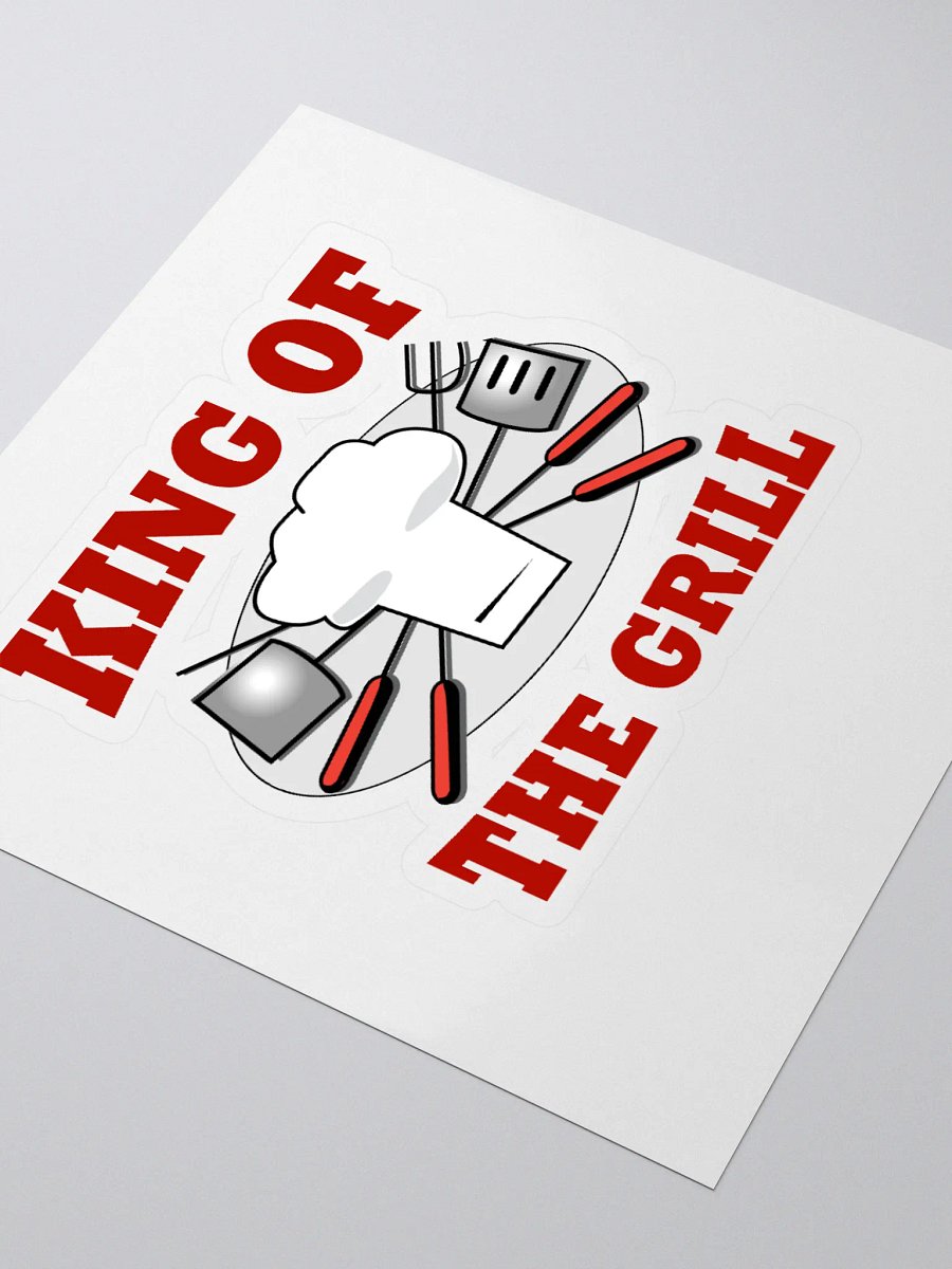 Grill Master Kiss Cut Stickers product image (3)