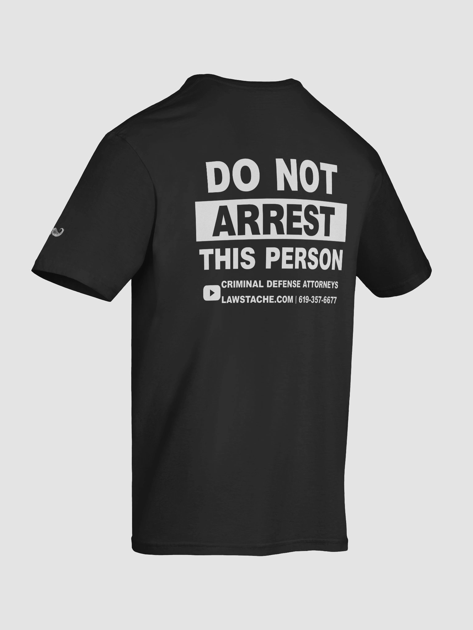 Do Not Arrest This Person - Tee - WHT PRINT product image (12)