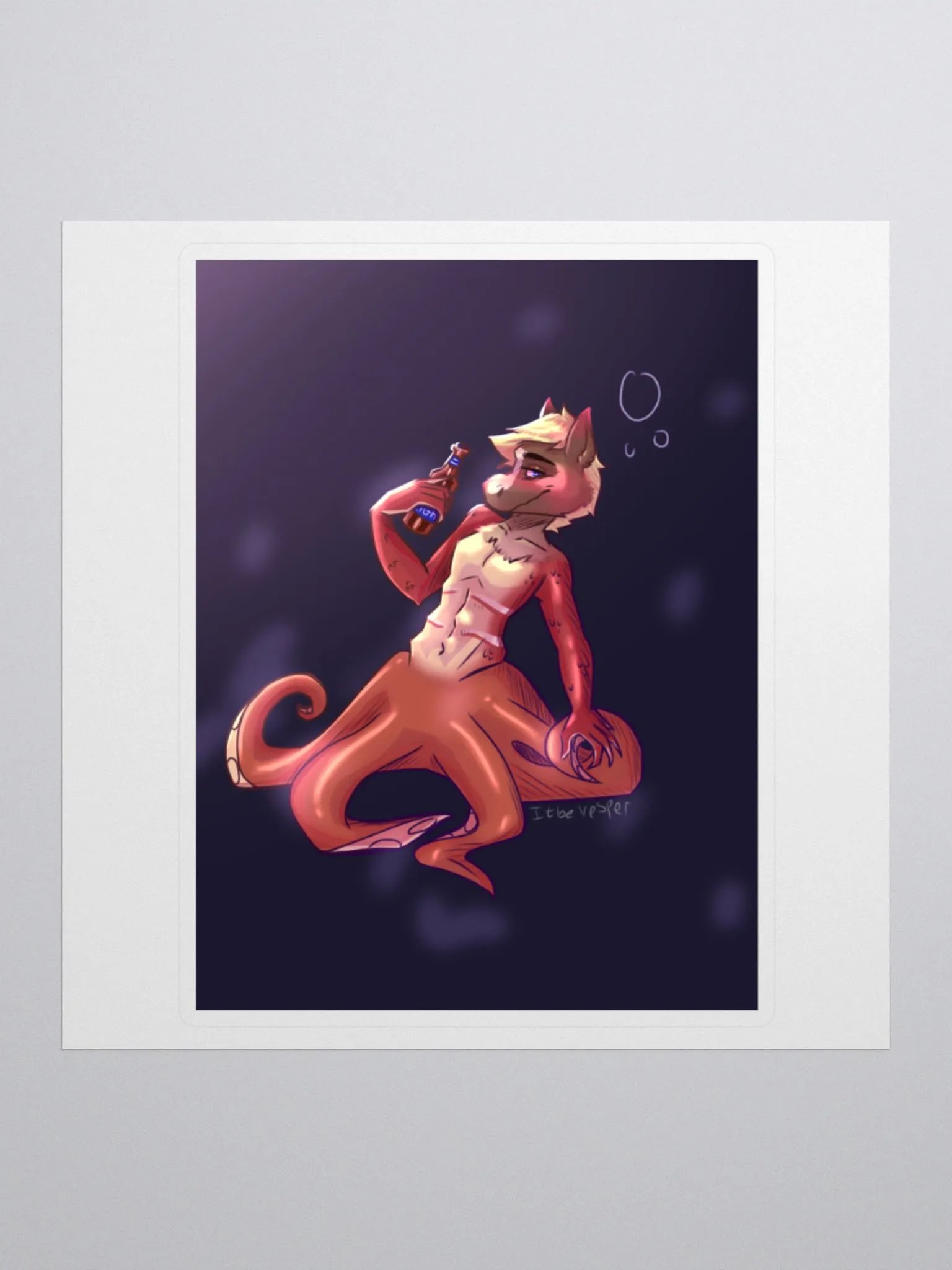 Itbevesper Pablo Fogg Sticker product image (3)