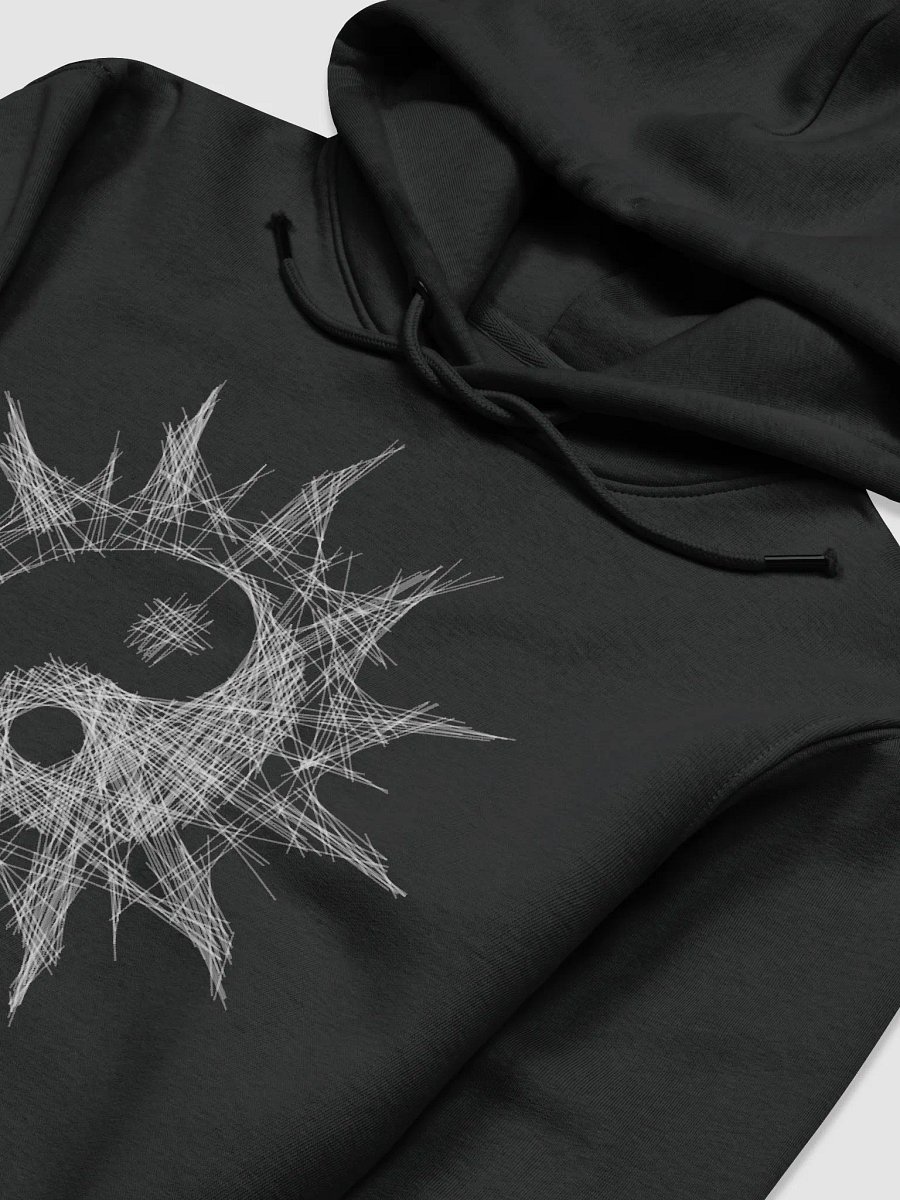 Mystic Sun Tee - White Celestial Yin-Yang Design | Spiritual Wear product image (5)