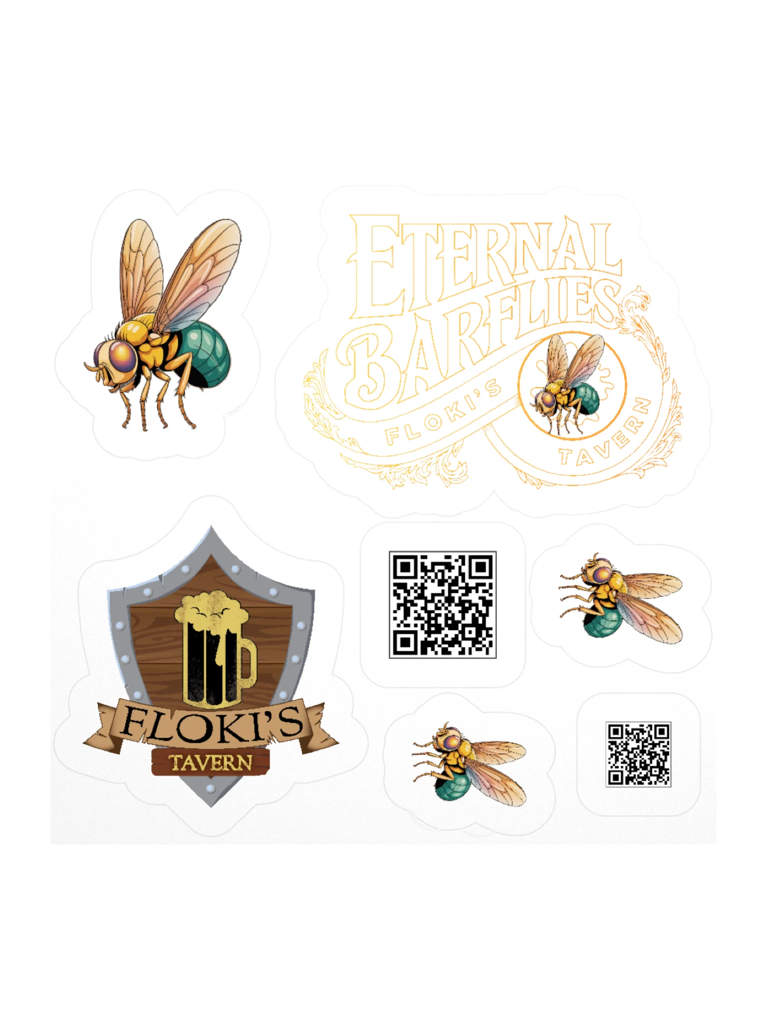 Eternal Barflies Sticker Pack product image (2)