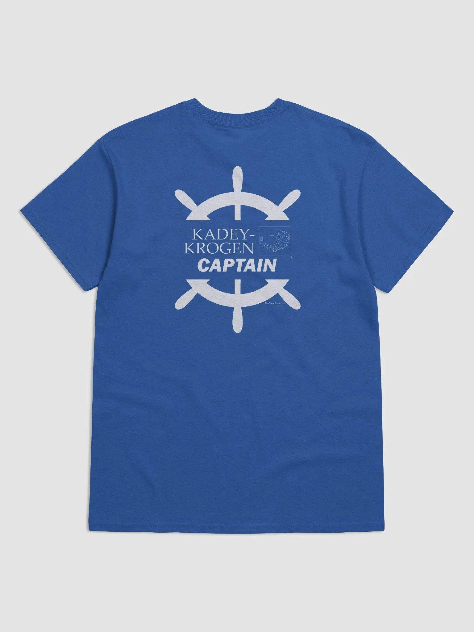 Kadey-Krogen Captain - T-Shirt - Dark Shirt w/White Logo product image (4)