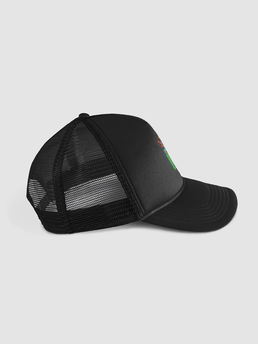 Cheerful Back-to-School Foam Trucker Hat product image (7)