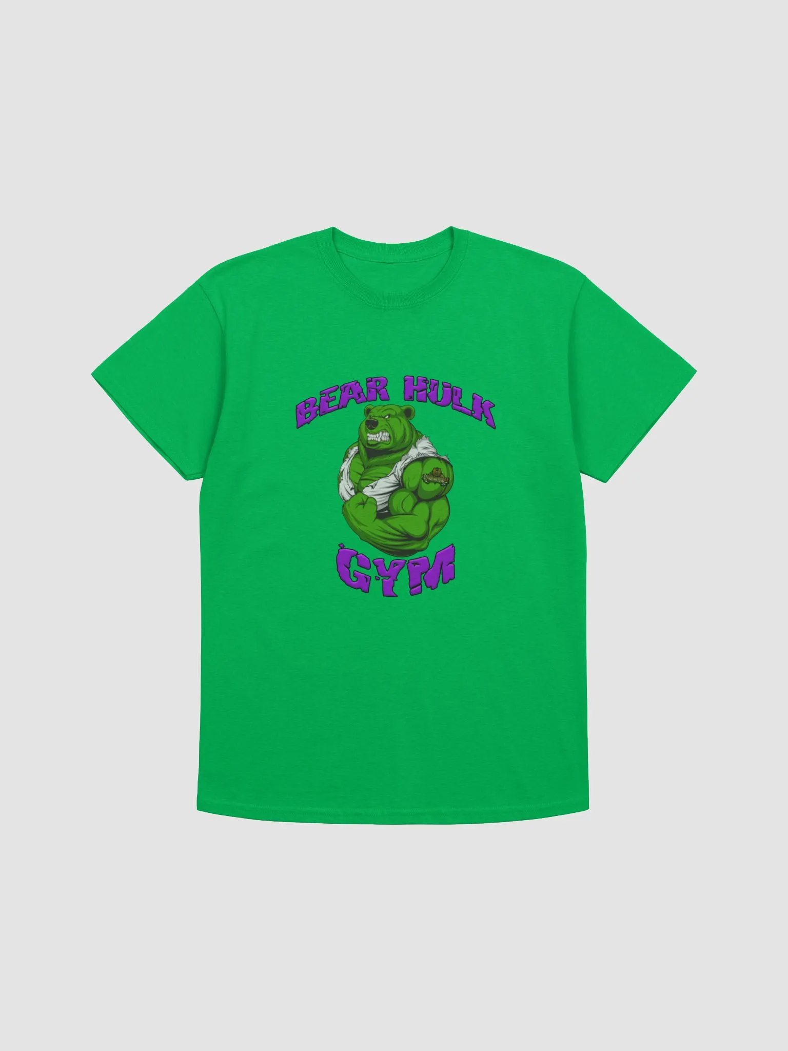 Bear Hulk Gym - Heavyweight T-shirt product image (2)