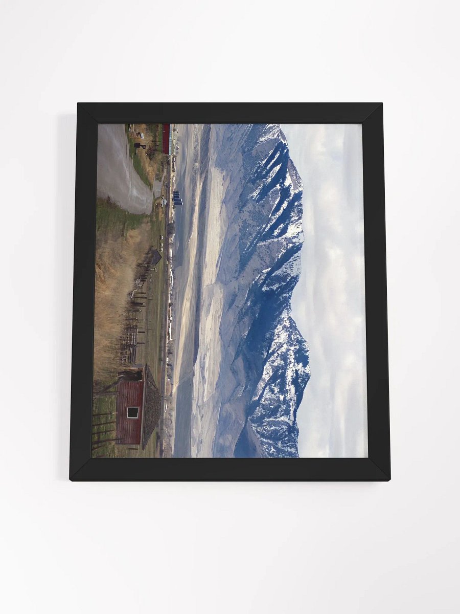 Framed High-Quality Matte Poster - Clarkston Mountains product image (4)
