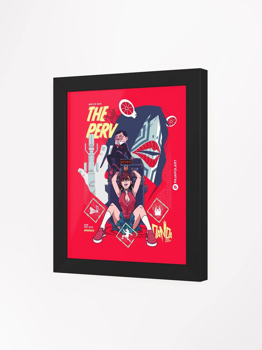 The Perv Pig and Momo Meg Skins - Framed Poster product image (7)