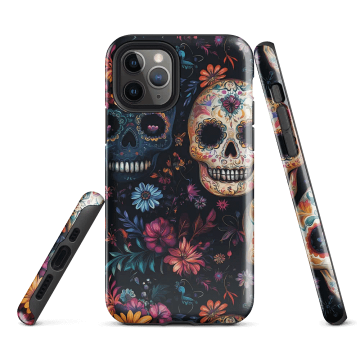Floral Skull Fiesta iPhone® Tough Case product image (2)