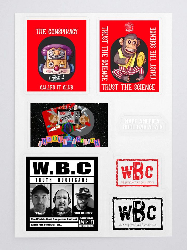 Truth Hooligan Stickers product image (1)