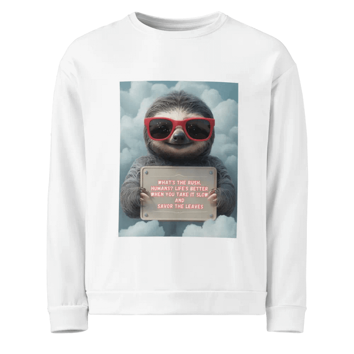 A Sloth's Philosophy Sweatshirt product image (1)