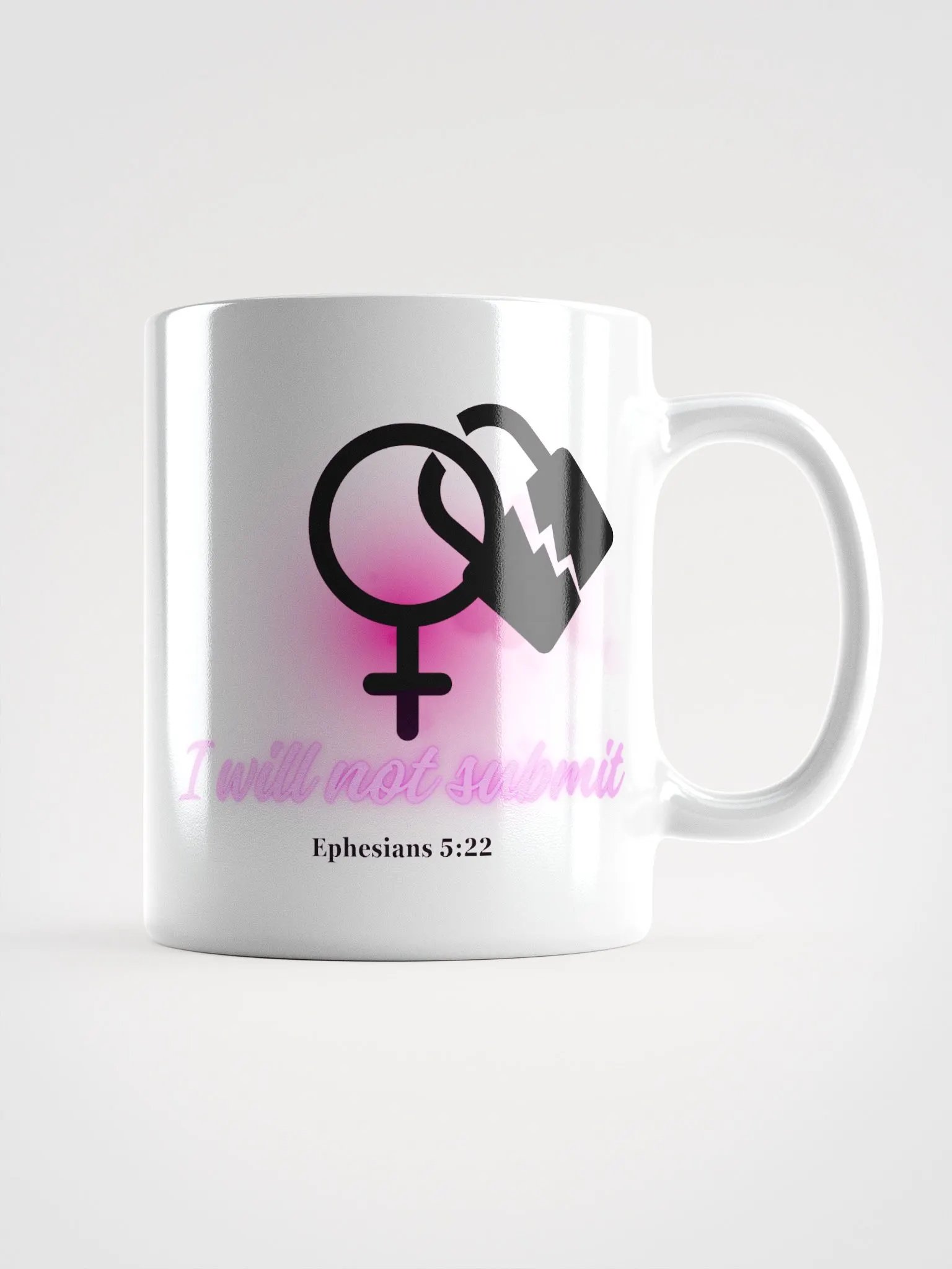 I Will Not Submit Mug product image (1)