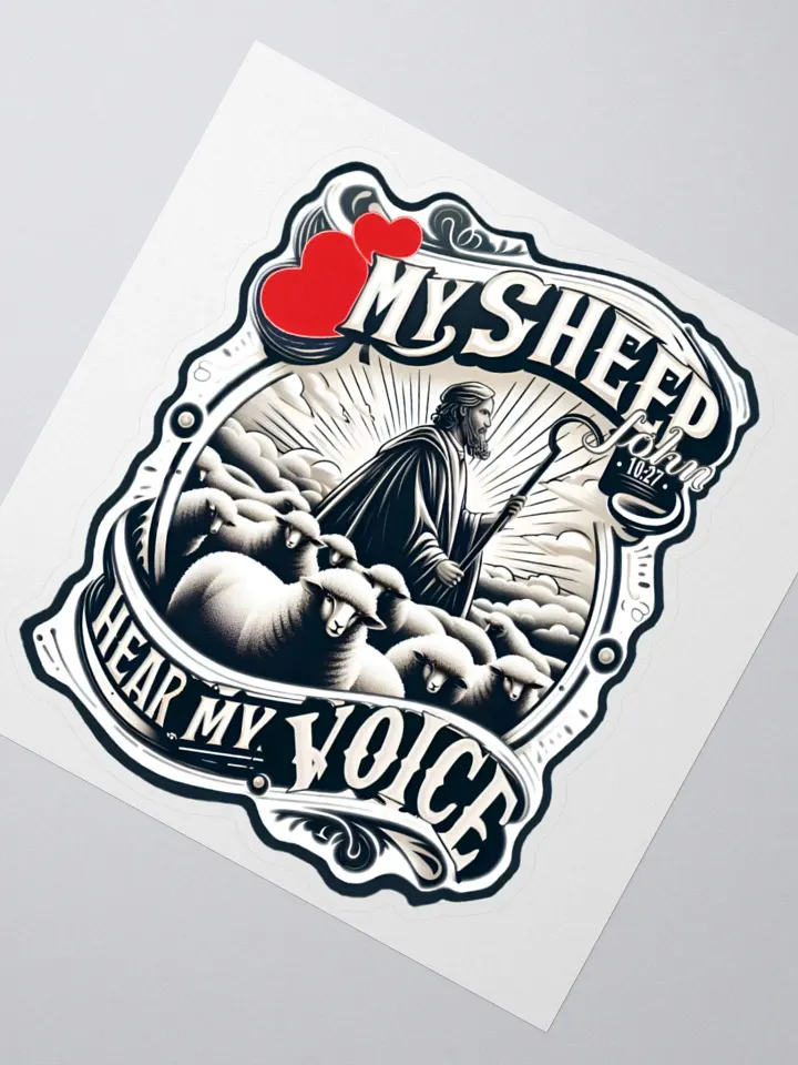 My Sheep Hear My Voice Sticker product image (5)