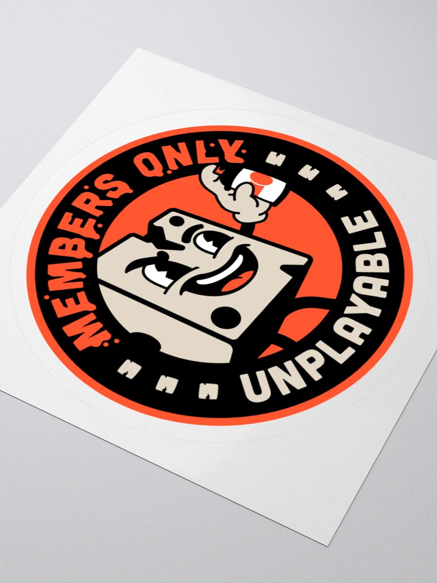 Members Only Sticker product image (3)