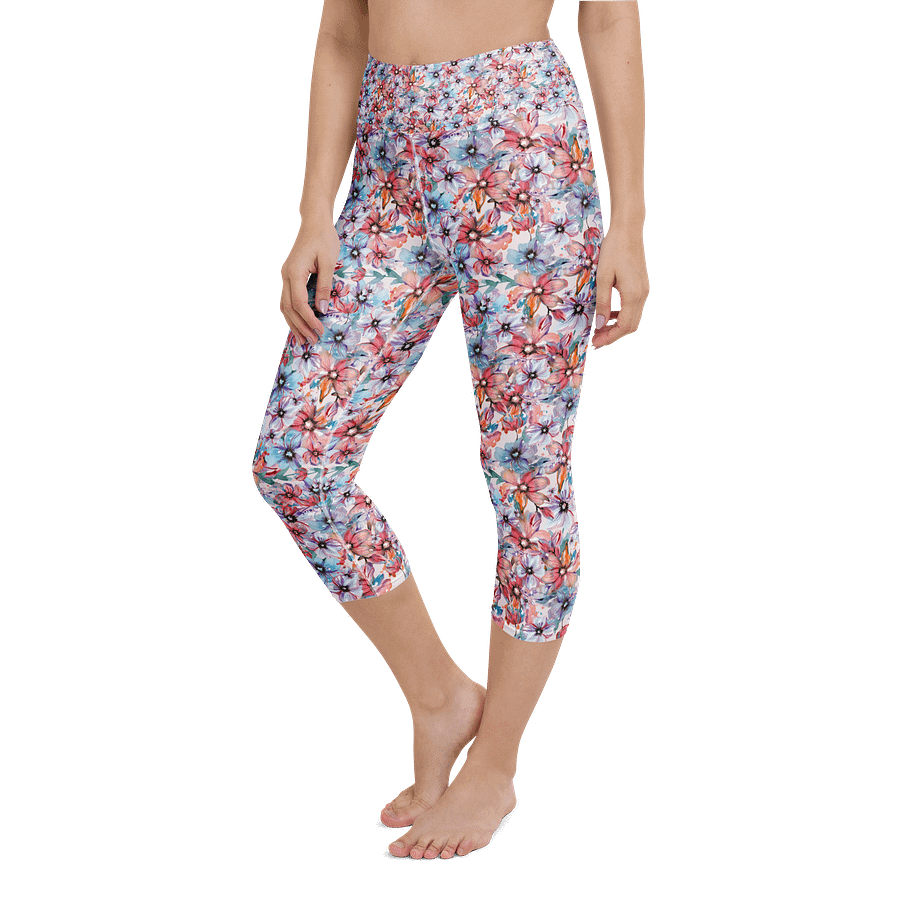Flower Garden Capri Leggings product image (6)