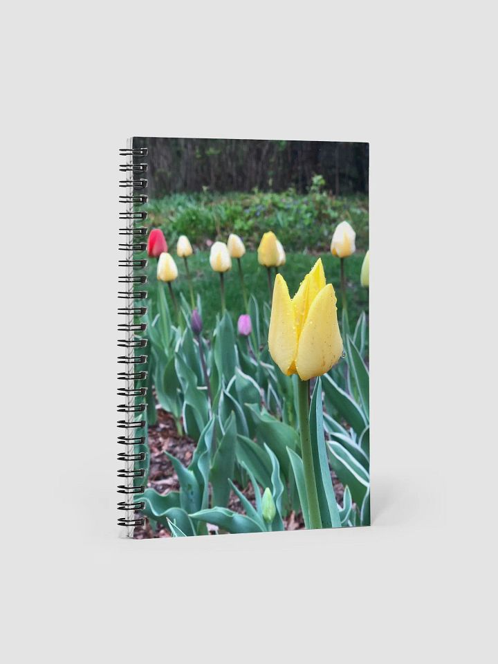 Spring Tulips in the Rain Notebook product image (1)
