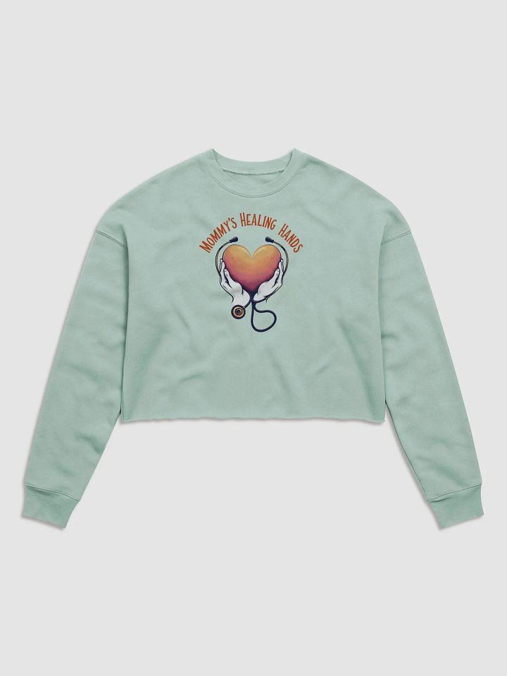 Healing Heart Women's Crop Sweatshirt product image (1)