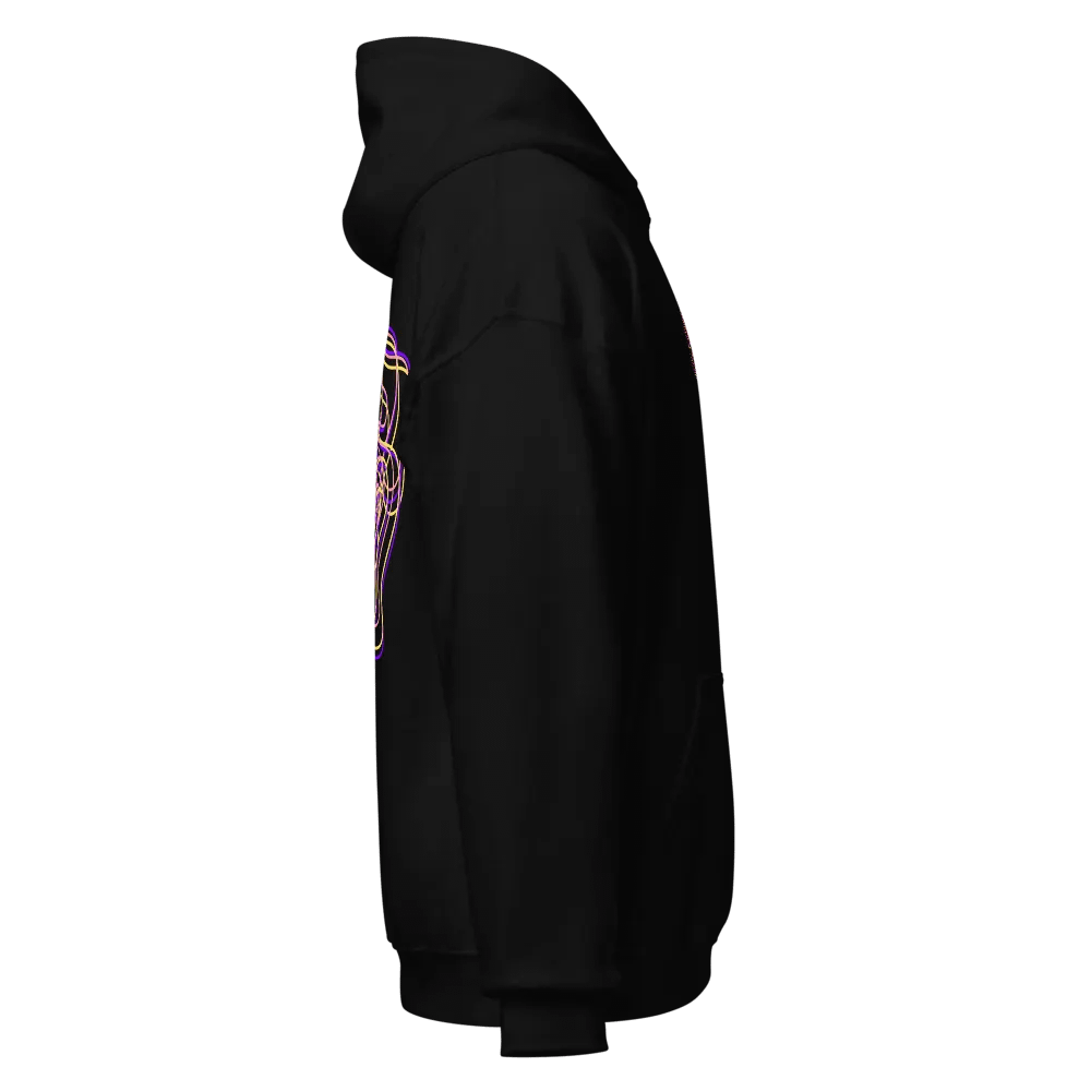 Vibrant Abstract Unisex Hoodie product image (22)