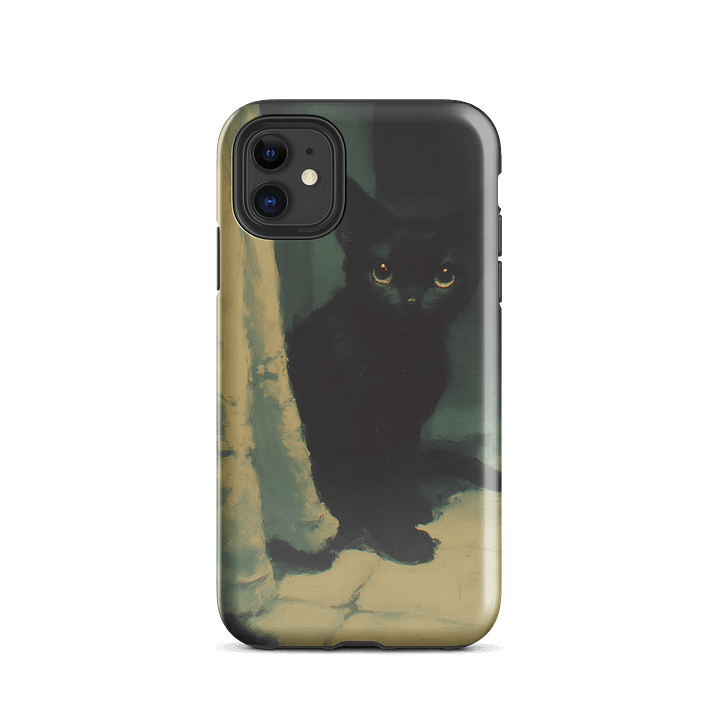 Enchanted Night Cat iPhone Case product image (2)
