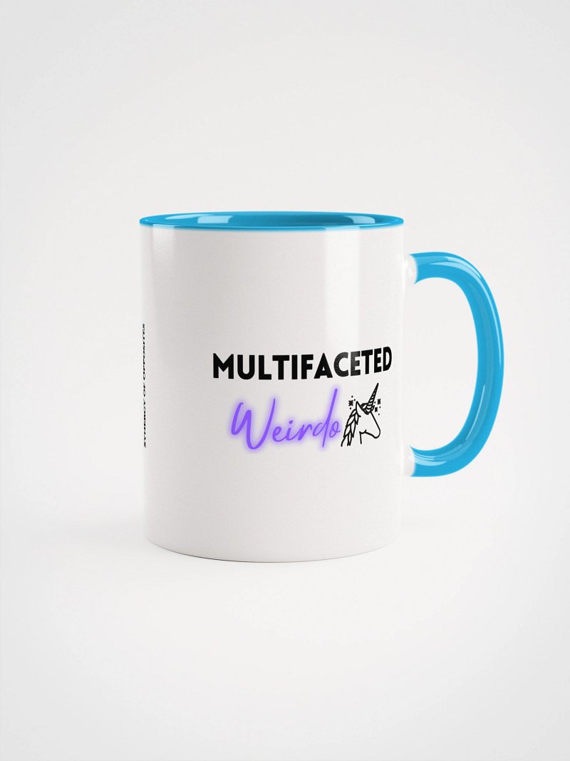 Duo Coloured Mug, Multifaceted weirdo