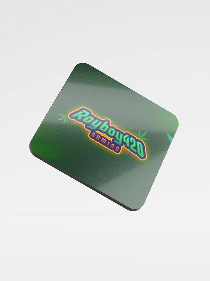 Royboy420Gaming Glossed Cork Coaster product image (1)