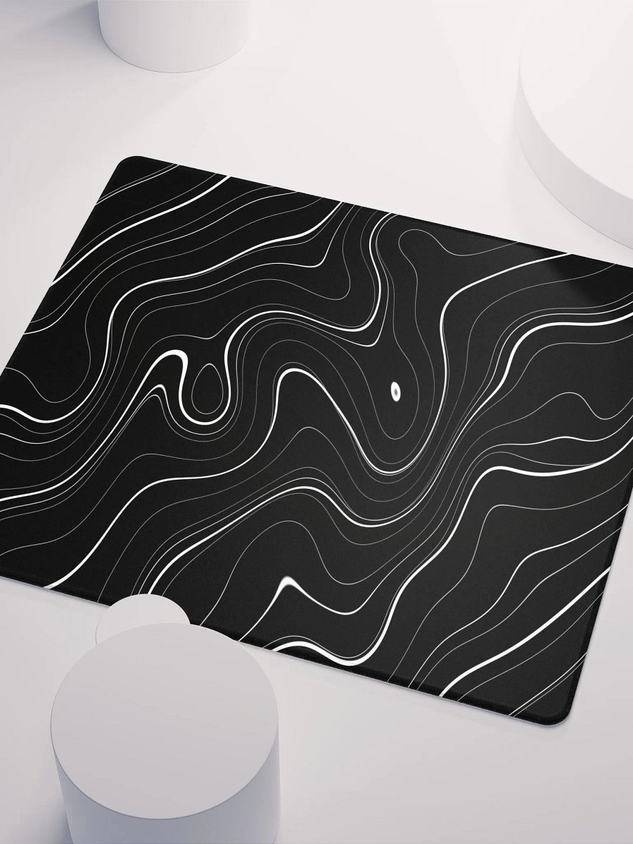 White paint swirl (Gaming pad) product image (3)