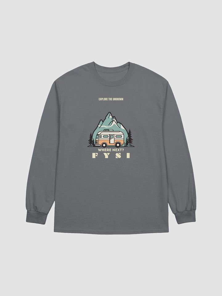 Where Next organic cotton long sleeve t-shirt product image (1)