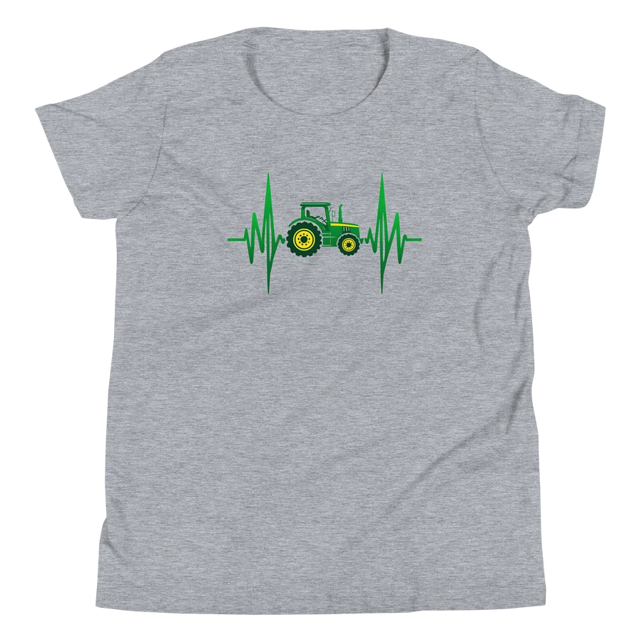 Tractor Heartbeat Youth T-Shirt product image (13)