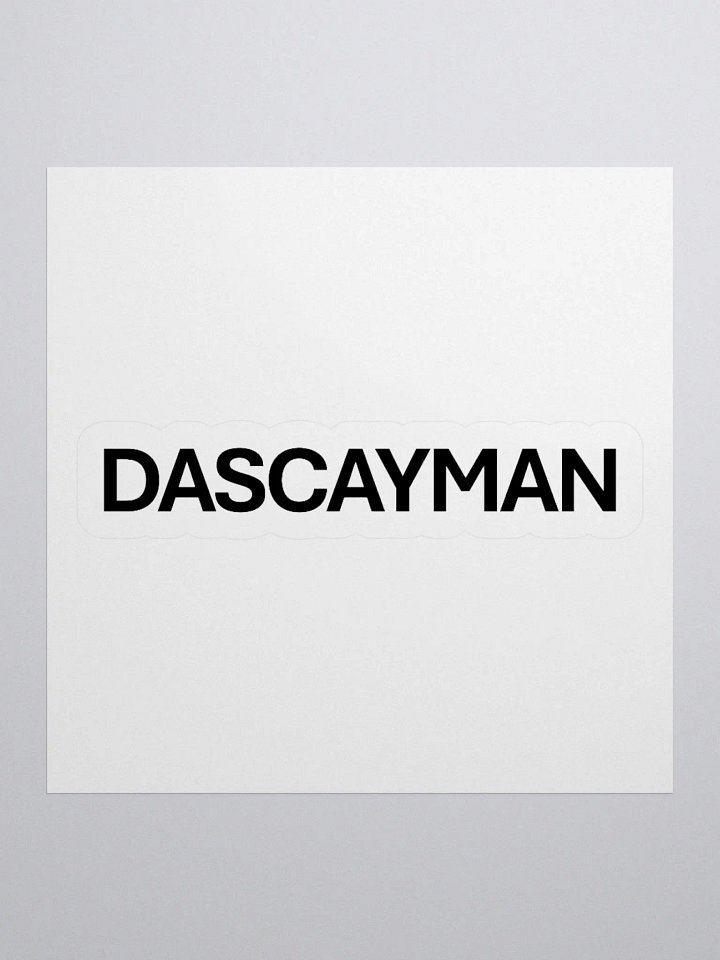 DasCayman Sticker product image (1)