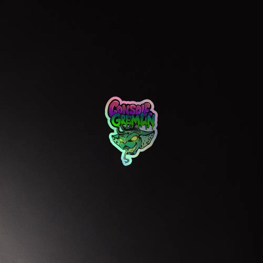 Console Gremlin Holographic Sticker product image (5)