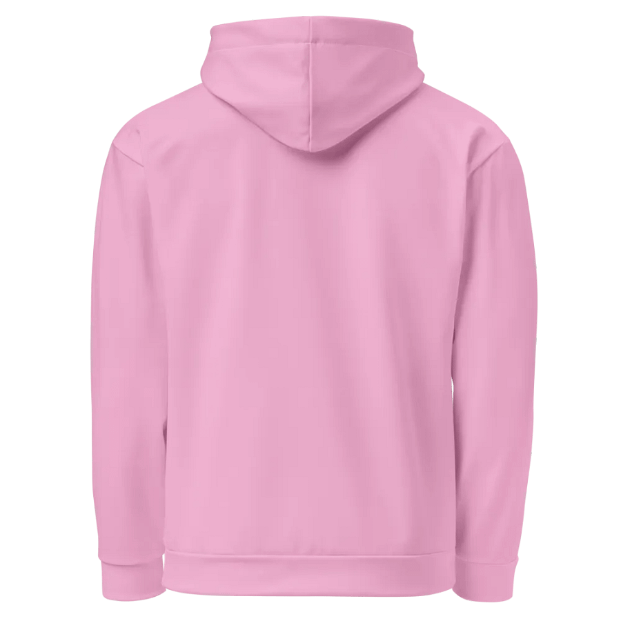 Plain Light Carnation Pink True Summer Unisex Recycled Polyester Heavyweight Premium Hoodie by Treasure Pie product image (2)