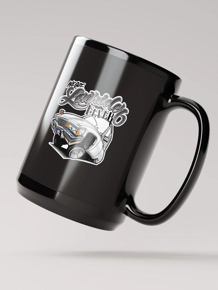 Lowrider Fever Black Glossy Mug product image (2)
