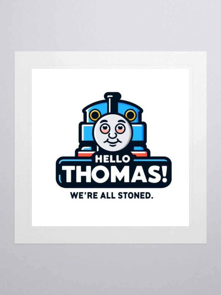 Hello Thomas Sticker product image (1)